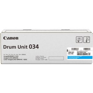 Canon 034 Cyan Drum Unit, 9457B001, for MF820Cdn and MF810Cdn