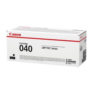 Canon 040 BK Black Toner Cartridge, 0460C001