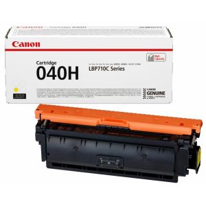 Canon 040 H High Yield Yellow Toner Cartridge,0455C001
