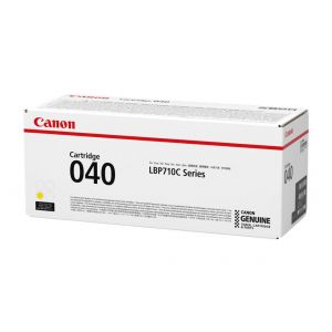 Canon 040 Y Yellow Toner Cartridge, 0454C001