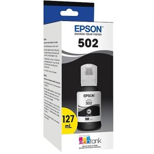 Epson EcoTank T502 Black Ink Bottle, T502120-S