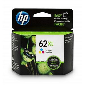 HP 62XL High Yield Tri-colo Ink Cartridge, C2P07AN