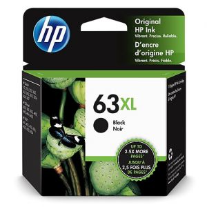 HP 63XL High Yield Black Ink Cartridge,F6U64AN