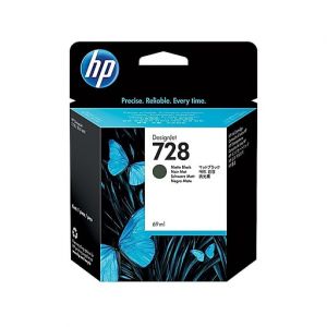 HP 728 Matte Black Ink Cartridge,69ml,F9J64A