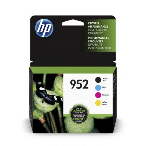 HP 952 BK/C/Y/M ink cartridges, 4PK, X4E07AN
