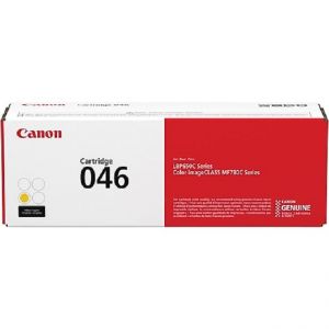Canon 046 Standard Yellow Toner Cartridge, 1247C001