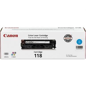 Canon 118 Original Cyan Toner Cartridge, 2661B001AA