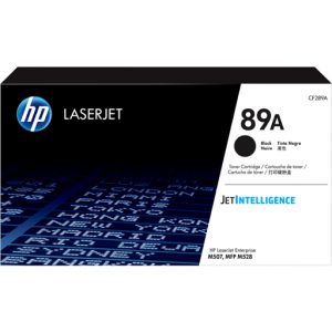 HP 89A  Standard Yield Black Toner Cartridge, CF289A