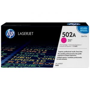 HP 502A Magenta Original Toner Cartridge in Retail Packaging, Q6473A (4,000 Pages)