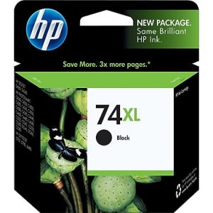 HP 74XL High Yield Black Ink Cartridge, CB336WN