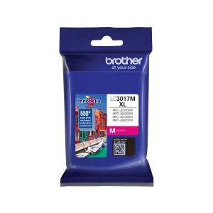 Genuine Brother Innobella LC3017M High Yield Magenta Ink Cartridge, 550 pages