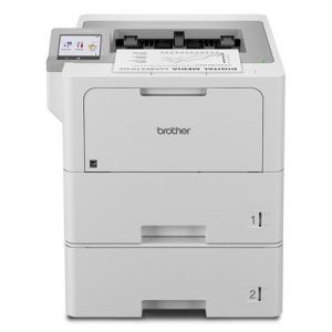 Brother HL-L6415DWT Enterprise Monochrome Laser Printer with Dual Paper Trays, Low Total Cost of Ownership, and Advanced Security