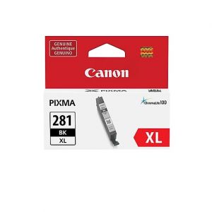 Canon CLI-281XL High Yield Black Ink Cartridge, 2037C001