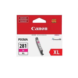Original Canon CLI-281XL High Yield Magenta Ink Cartridge,2035C001