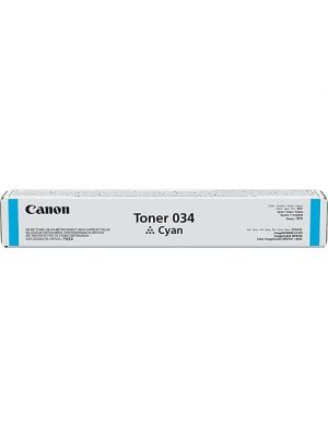 Canon 034 Standard Cyan Toner Cartridge, 9453B001