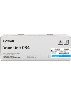 Canon 034 Cyan Drum Unit, 9457B001, for MF820Cdn and MF810Cdn