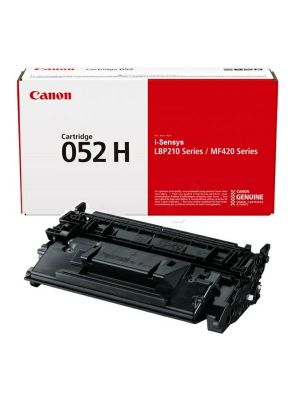 Canon 052H High-Yield Black Toner Cartridge, 2200C00A