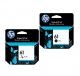 HP 61 Black/Tri-Color Ink cartridges, Standard, 2/Pack, CH562WN, CH561WN