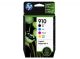 HP 910 4-pack Black/Cyan/Magenta/Yellow Original Ink Cartridges, 3YQ26AN