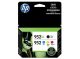 HP 952XL/952 High Yield Black, Standard C/M/Y Ink Cartridges, N9K28AN, Multi Pack