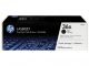 HP 36A Black Original Toner Cartridge Dual Pack in Retail Packaging, CB436AD (4,000 Pages)