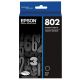 Epson 802 Standard Black Ink Cartridge, T802120-S