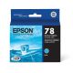 Epson 78 Standard Cyan Ink Cartridge, T078220-S