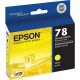 Epson 78 Standard Yellow Ink Cartridge, T078420-S