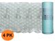 4 Rolls EA2 Air Bubble Cushion Wrap, 1/2”Big Air Bubble Roll, 12 Inch Wide x 3672 Feet Total, ONLY Compatible with Mini AIR EA2 AIR Cushion