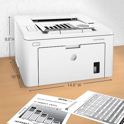HP LaserJet Pro M203dw Wireless Laser Printer, G3Q47A